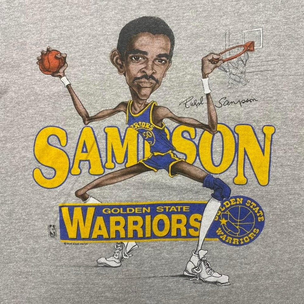 Vintage 80s Ralph Sampson Golden St Warriors‎ shirt